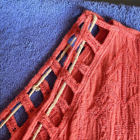 Forever 21 Burnt Orange V Neck Knit Top Sz. Small - Picture 11 of 11